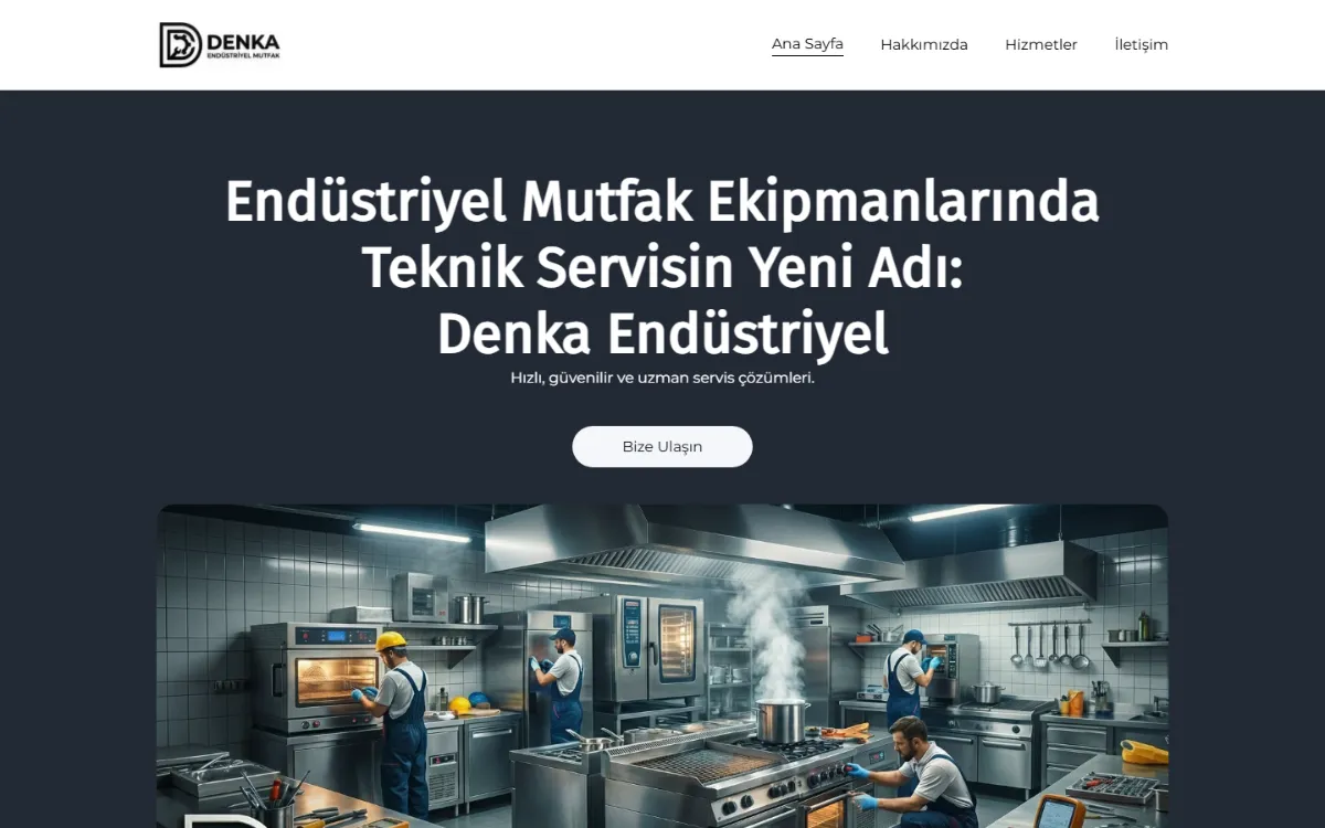 Eski sitenin ana sayfası, ilk ekran